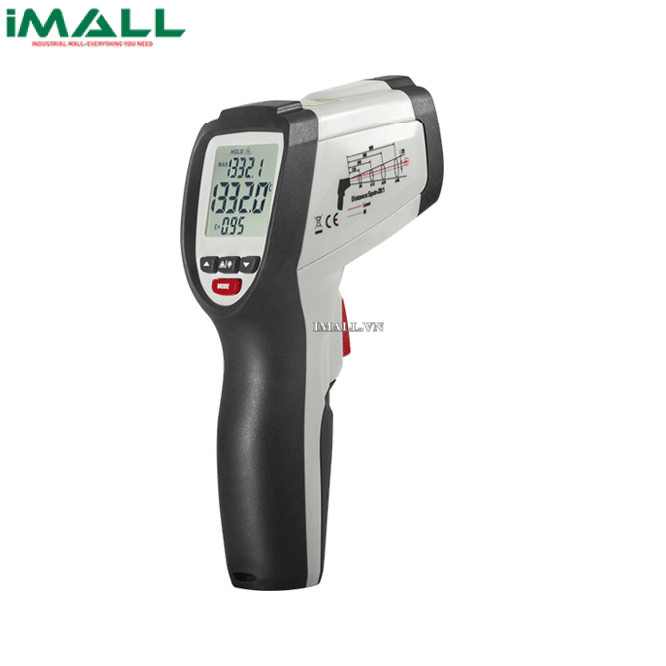 Máy đo nhiệt độ bằng hồng ngoại CEM DT-8875 (-50ºC đến 850ºC, 12:1)