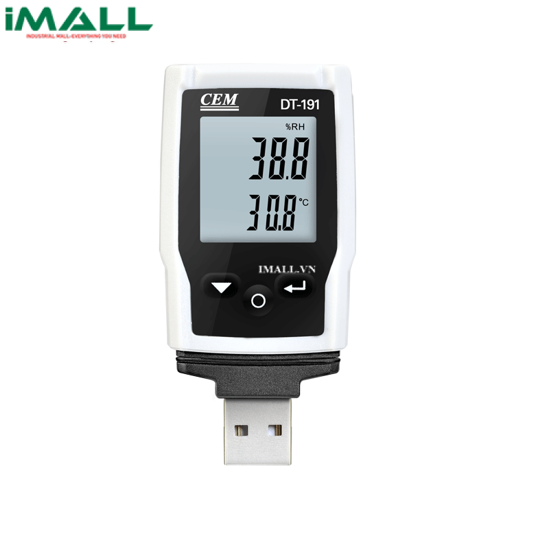 Bộ ghi dữ liệu Nhiệt độ &amp; Độ ẩm CEM DT-191B (-40~70℃;0~100%RH)