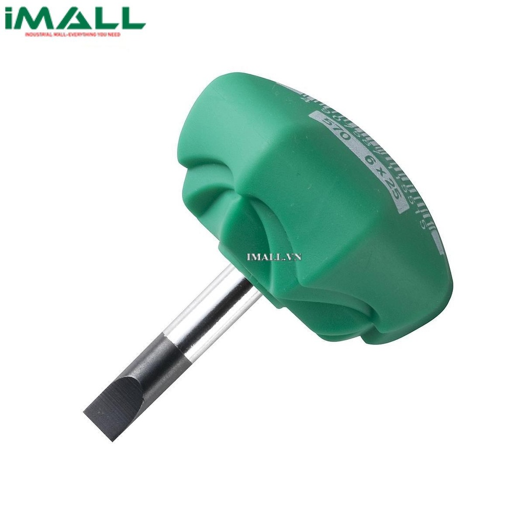 Tô vít 2 cạnh cán nhựa mềm Vessel 570 (6x25mm)