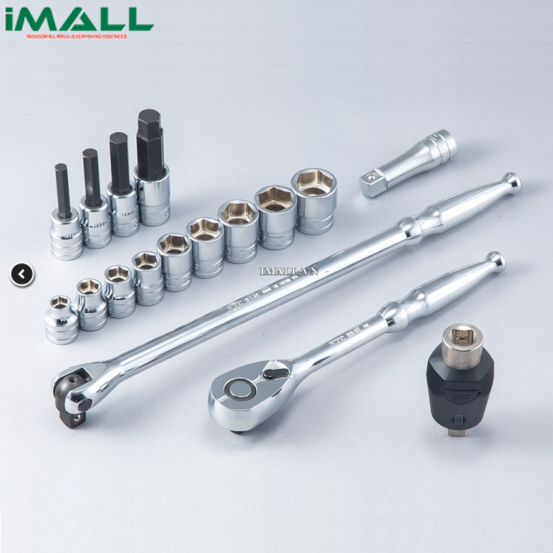 Bộ khẩu vặn ốc đo lực KTC TB417TQ (40-200Nm)