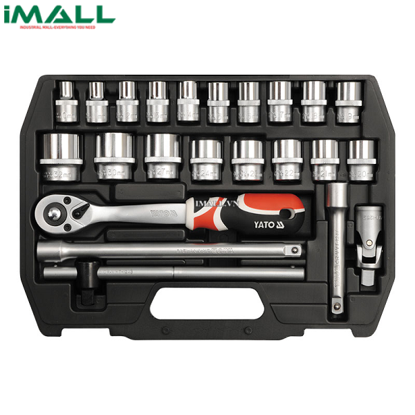 Bộ tuýp tay vặn tổng hợp 24 chi tiết Yato YT-3872 (1/2" )