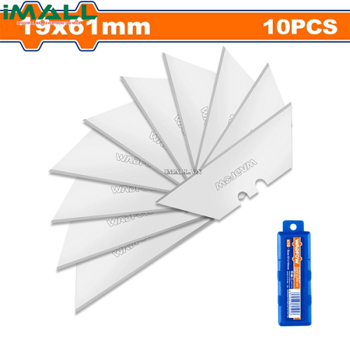 Bộ 10 lưỡi dao rời 19x61mm Wadfow WMK1K61