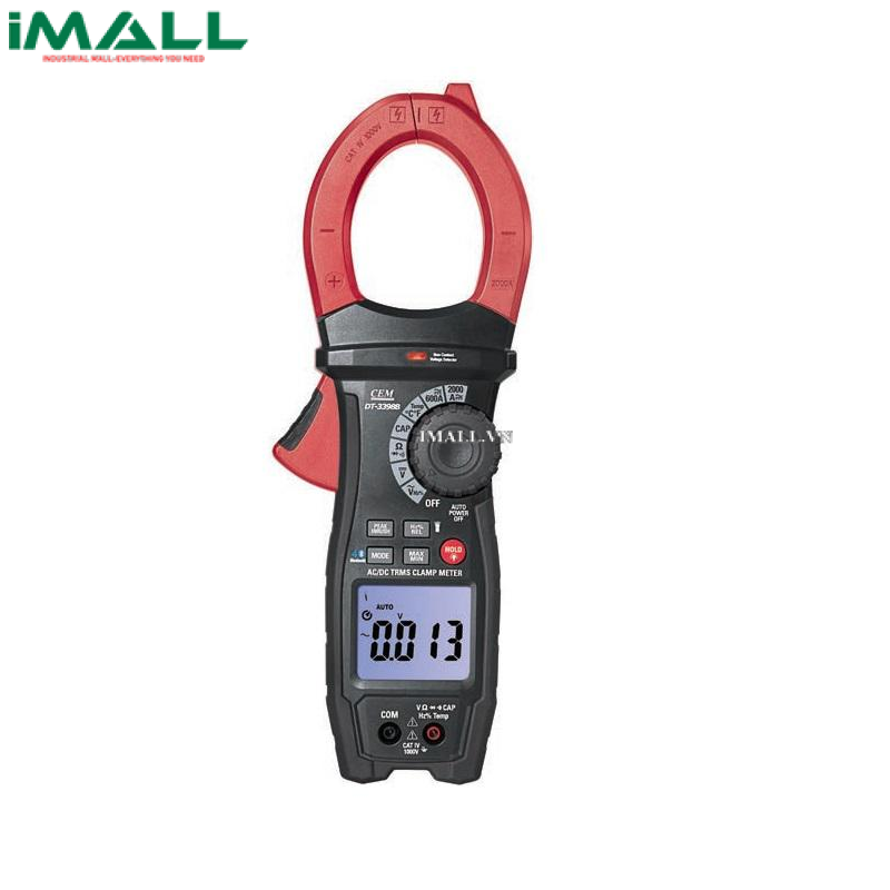 Ampe kìm AC CEM DT-3398 (True RMS, AC 2000A, 1000V)
