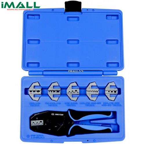 Bộ kìm bấm cos 6 chi tiết Kingtony 42107GX (0.5-10mm²)
