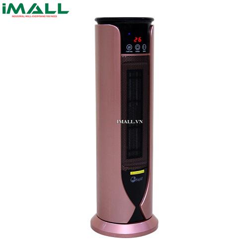 Quạt sưởi gốm Ceramic FujiE CH-1600RM - Màu vàng hồng + đen