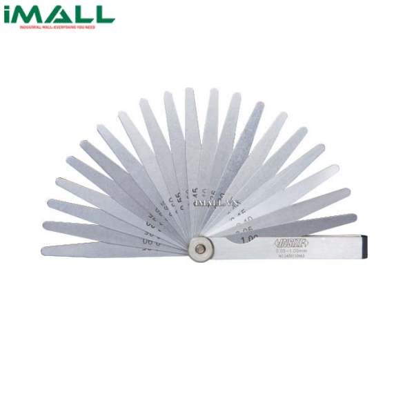 Căn lá Insize 4605-131 (0.05 -1 mm, 13 lá, 200 mm)