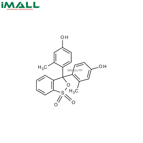 Hóa chất M-cresol purple indicator (C₂₁H₁₈O₅S, Chai thủy tinh 5 g) Merck 1052280005