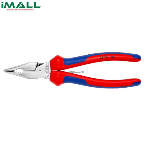 Kìm Đa Năng Mũi Thon Needle-Nose Combination Lưỡi Cắt 61HRC (Mới 2023) Knipex 08 25 185