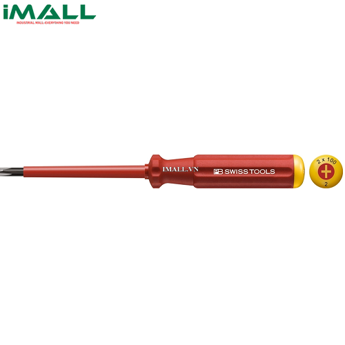 Tua Vít Mũi Kết Hợp Cộng Dẹp PH/S 2 Mở CB, Ốc Tủ Bảng PB Swiss Tools PB 5181.2-100