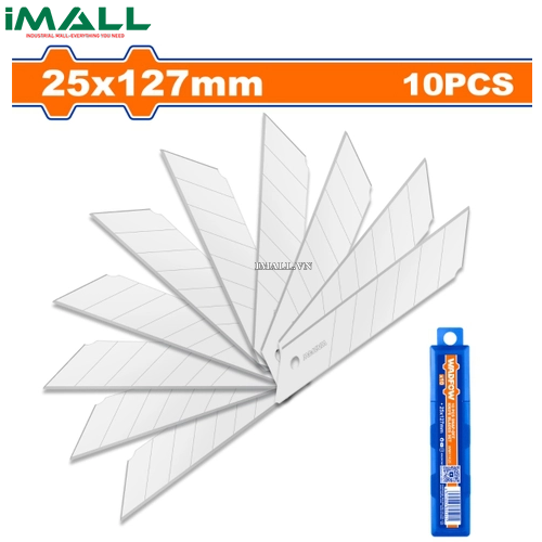 Bộ 10 lưỡi dao rời 25x127mm Wadfow WMK1K25