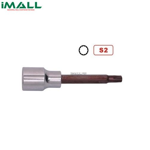 Đầu tuýp lục giác 12 bông (5 x 100mm) Asaki AK-7233