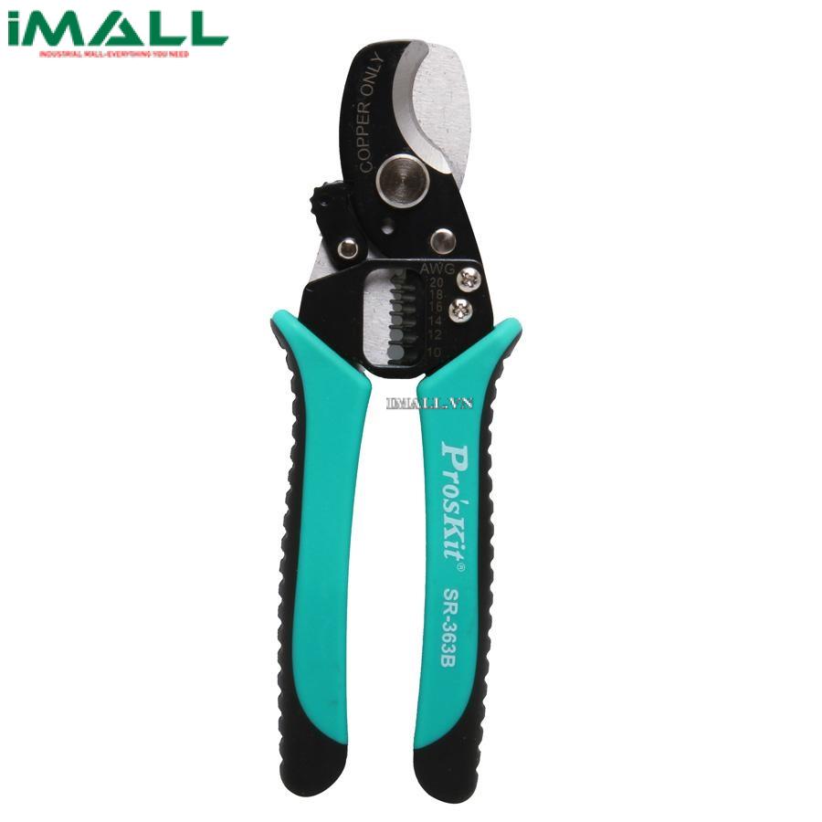 Kìm cắt, tuốt cáp Pro'skit SR-363B (168mm)