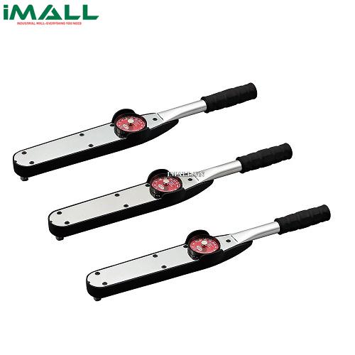Bộ cờ lê cân lực KTC-CMD143, Nhật Bản, Dải đo lực 30-140 Nm, Hiển thị kim
