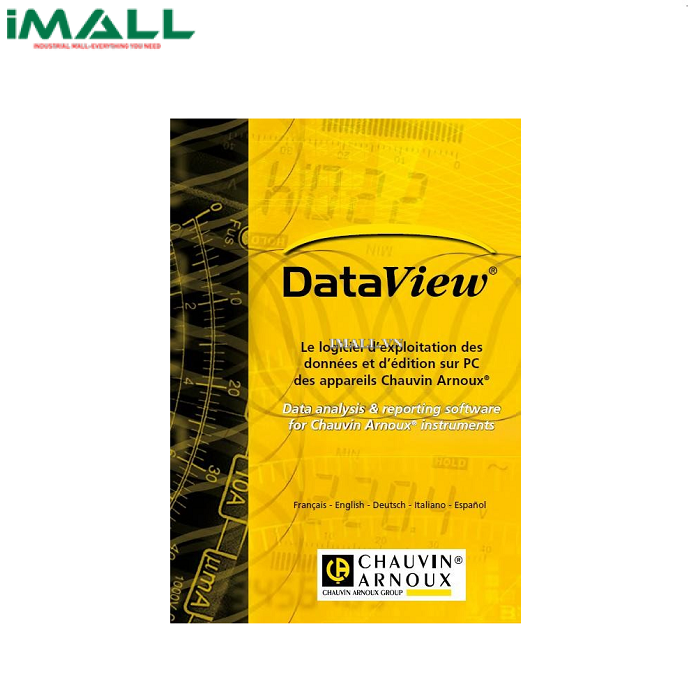 Phần mềm DataView Chauvin Arnoux P01102095 cho máy phân tích công suất và ampe kìm