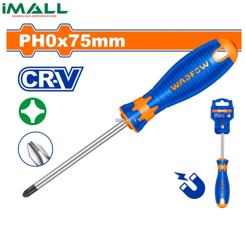 Tua vít bake PH0x75mm Wadfow WSD2203