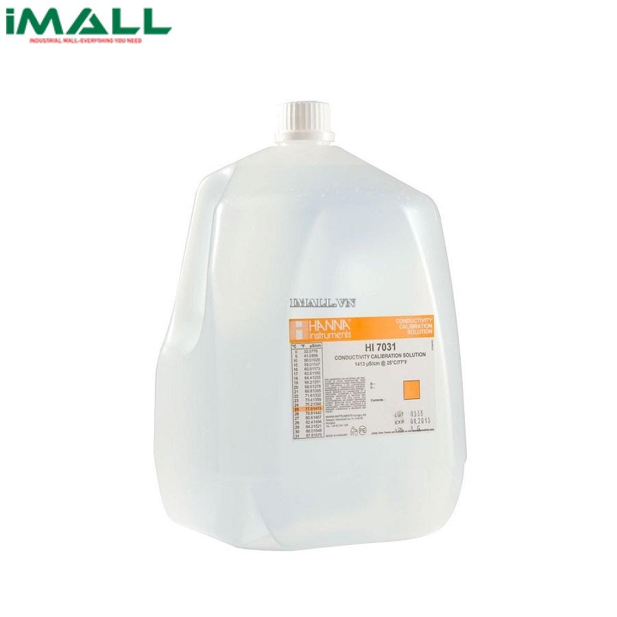 Dung Dịch Hiệu Chuẩn Độ Dẫn (EC) 1413 µS/cm HANNA HI7031/1G (Chai 3.75 Lít)