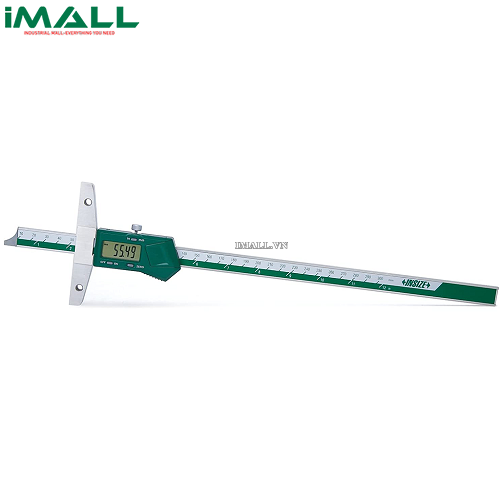 Thước đo độ sâu điện tử  (500mm) INSIZE 1147-500 (Có lỗ lắp cho đế mở rộng)