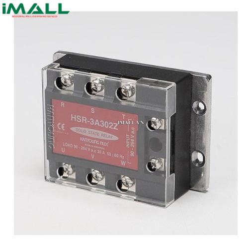 Rơ le bán dẫn Hanyoung nux HSR-3A202Z (90 – 264VAC, 20A, 3 Pha)