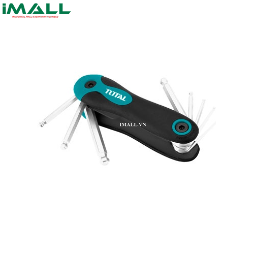 Bộ lục giác xếp đầu bi 8 chi tiết (2 - 8mm) Total THT1061836