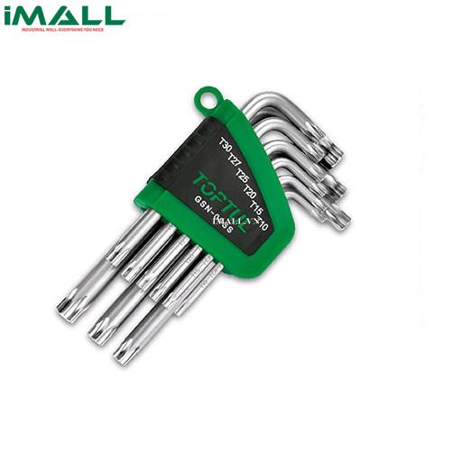 Bộ khóa 2 đầu sao chữ L Toptul GSN-09SS