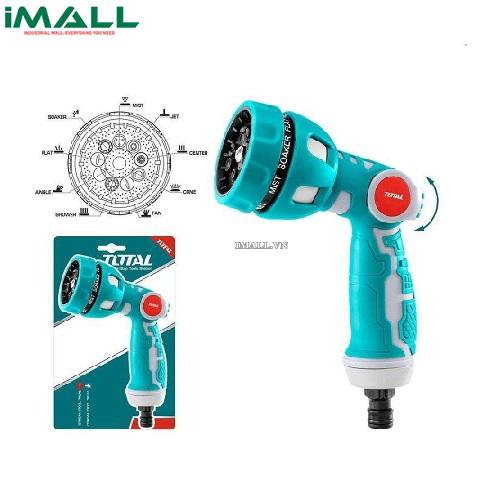 Đầu phun nước bằng nhựa 9 kiểu phun Total THWSG6091