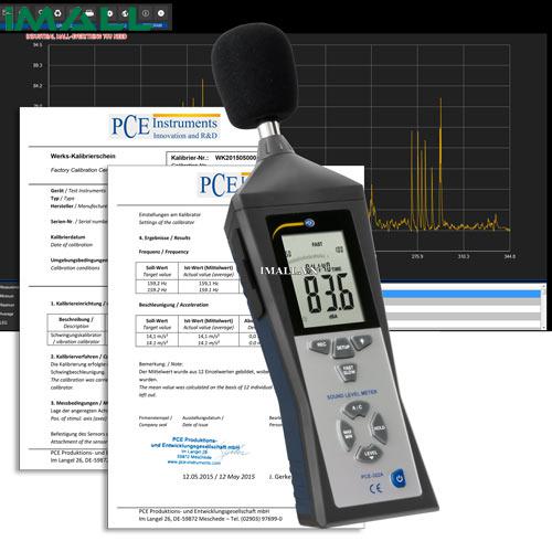 Máy đo độ ồn PCE 322ALEQ-ICA (30~130 dB)