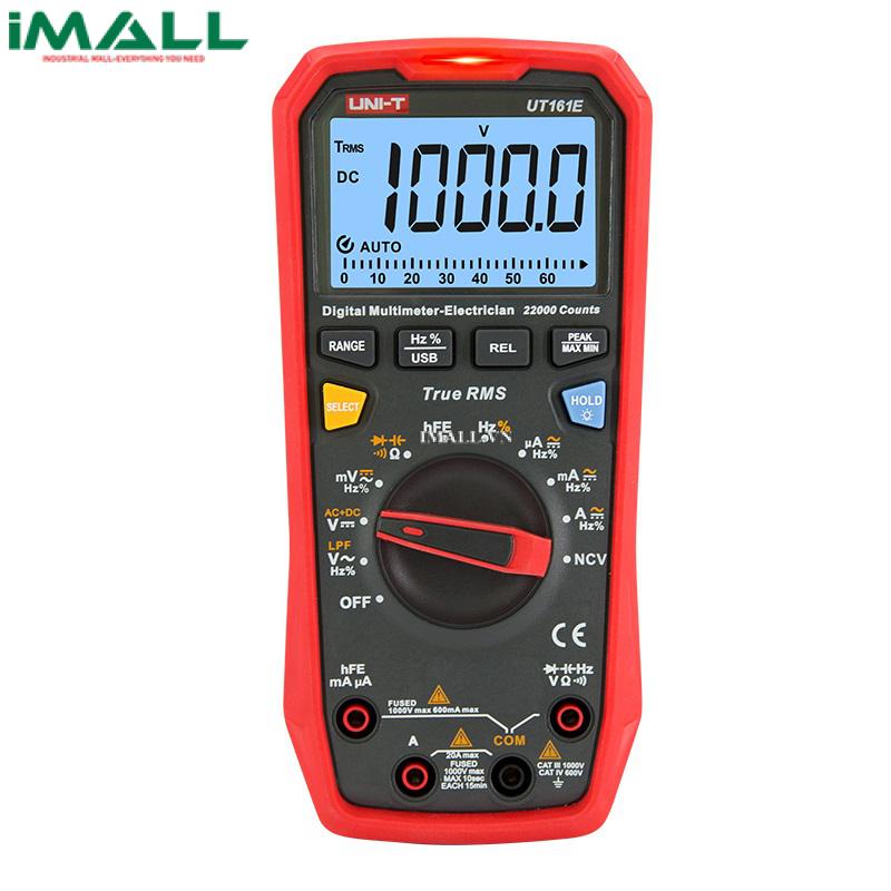 Đồng hồ vạn năng số UNI-T UT161E (đo biến tần, 1000V True RMS, 20A)