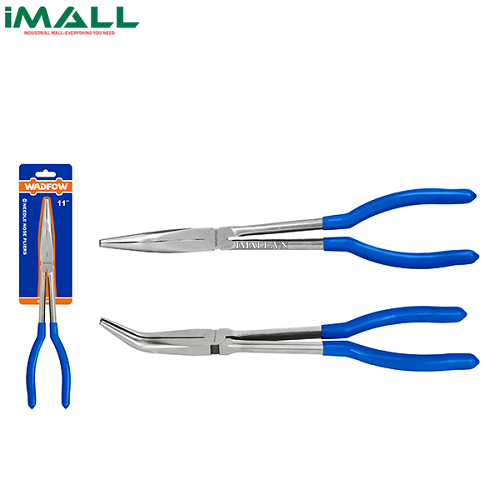 Kềm mũi dài cong 90 độ 11" Wadfow WPL3E11