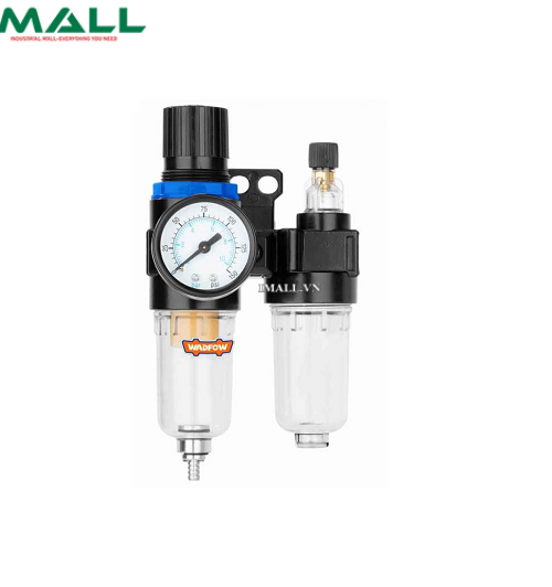 Đầu lọc khí mở rộng có đồng hồ 15cc+25cc Wadfow WFF4504