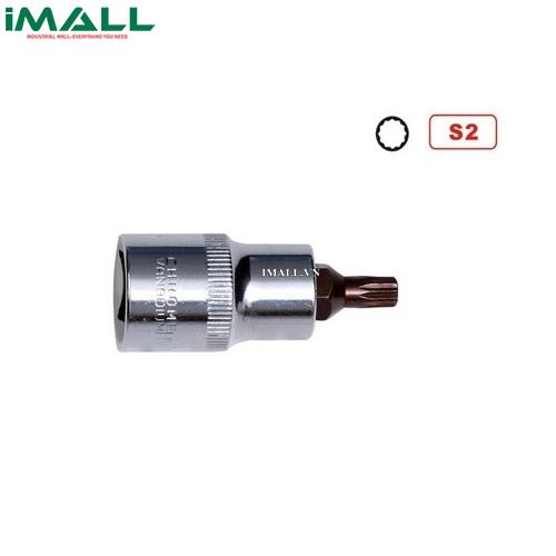 Đầu tuýp lục giác 12 bông (6 x 55mm) Asaki AK-7293