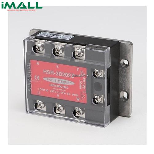 Rơ le bán dẫn Hanyoung nux HSR-3D202Z (4 – 32VDC, 20A, 3 Pha)