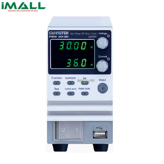 Nguồn DC lập trình chuyển mạch GW instek PSW 30-36 (30V, 36A, 360W)