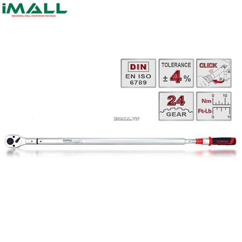 Cần xiết lực 3/4" mô-men xoắn cơ học (150-800 Nm) TOPTUL ANBV2480