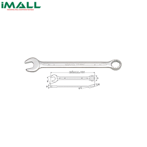 Cờ lê vòng miệng chống trượt Yato YT-0257 (12mm)