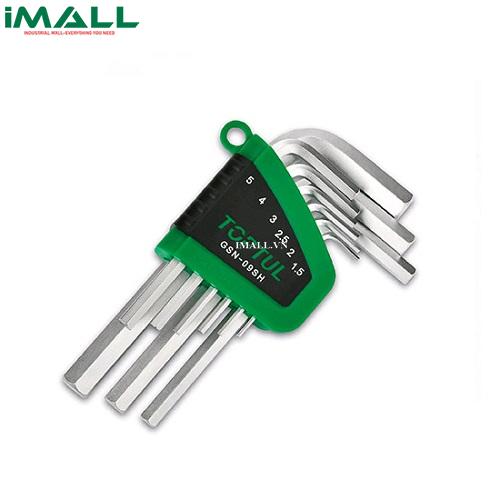 Bộ khóa 2 đầu lục giác chữ L (1.5, 2, 2.5, 3, 4, 5, 6, 8, 10 mm) Toptul GSN-09SH
