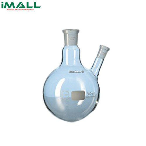 Bình cầu đáy tròn, 2 cổ NS24/29, 14/23 100ml Duran 241832604