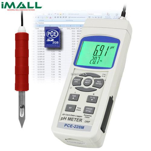 Máy đo độ pH thực phẩm (0.00~14.00 pH) PCE 228M