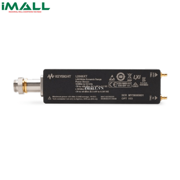KEYSIGHT L2065XT Wide Dynamic Range Peak and Average Power Sensor (LAN type, −70 ~ +20 dBm, thermal vaccum)