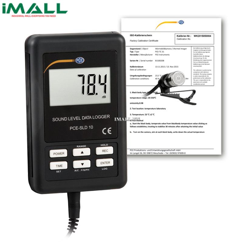 Máy đo cường độ âm thanh PCE SLD 10-ICA (30 ~130 dB)