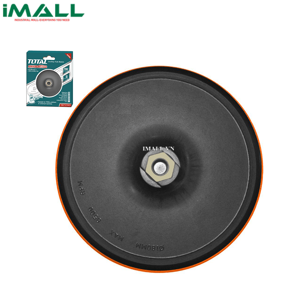 Đĩa cao su đánh bóng (180mm) Total TAC7121801