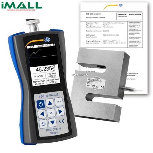Máy đo lực ( 0~50 kN; 0.005 kN, kèm Certificate ISO PCE DFG N 50K-ICA