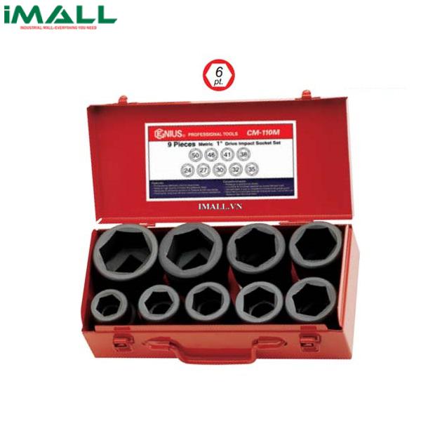 Bộ Khẩu Dùng Cho Súng 1'' GENIUS CM-110M (9 Chiếc 24mm~50mm)