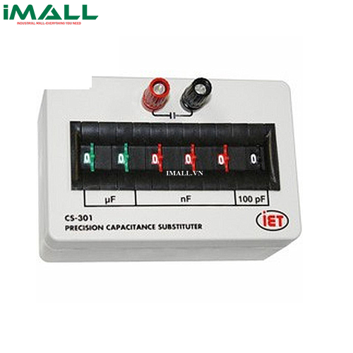 Điện dung chuẩn IETLAB CS Series (0.5% tới 4%; 50 pF - 1000 µF)