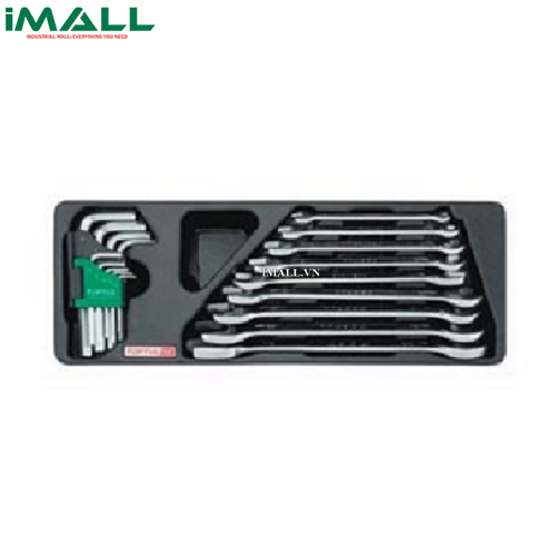 Bộ cờ lê 2 đầu mở và lục giác (AAEJ: 6x7mm ~ 22x24mm, GAAL0910) Toptul GAAT1802