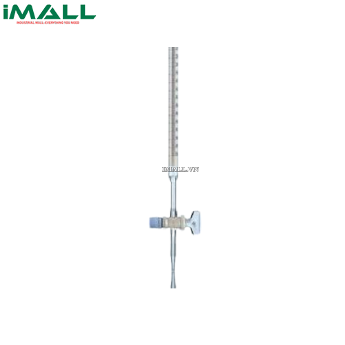 Buret khóa thủy tinh 100ml, vạch chia 1/10, loại AS- Schott Duran 243293906