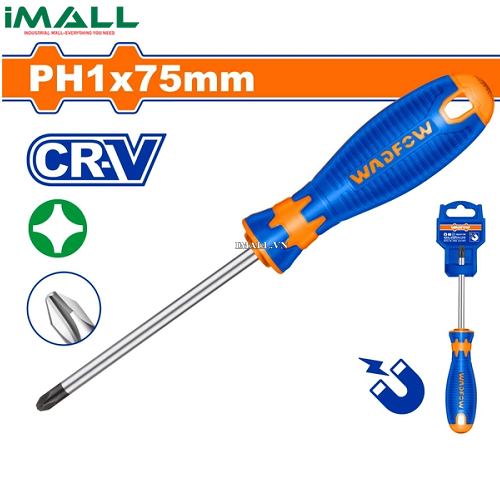 Tua vít bake PH1x75mm Wadfow WSD2213