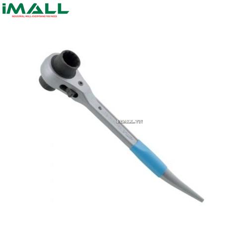 Cờ lê hai đầu tuýp đuôi chuột cong ngắn 17x19mm Top KOGYO RM-17X19A