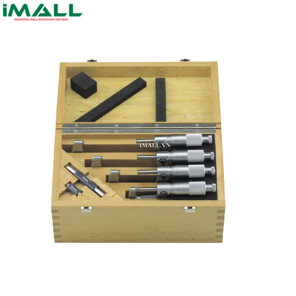 Bộ panme đo ngoài cơ khí Mahr 40 SA (4134051, 100-200mm, 0.01mm)