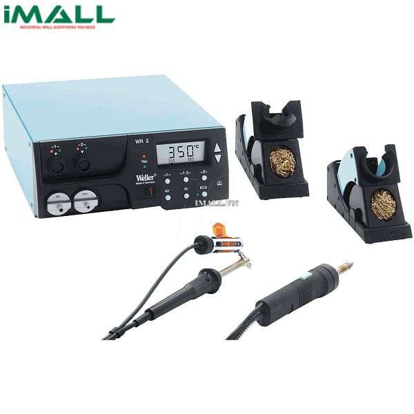 Máy hàn đa năng Weller WR 2002 set (T0053380699N, 2 kênh, Hàn, tháo hàn)
