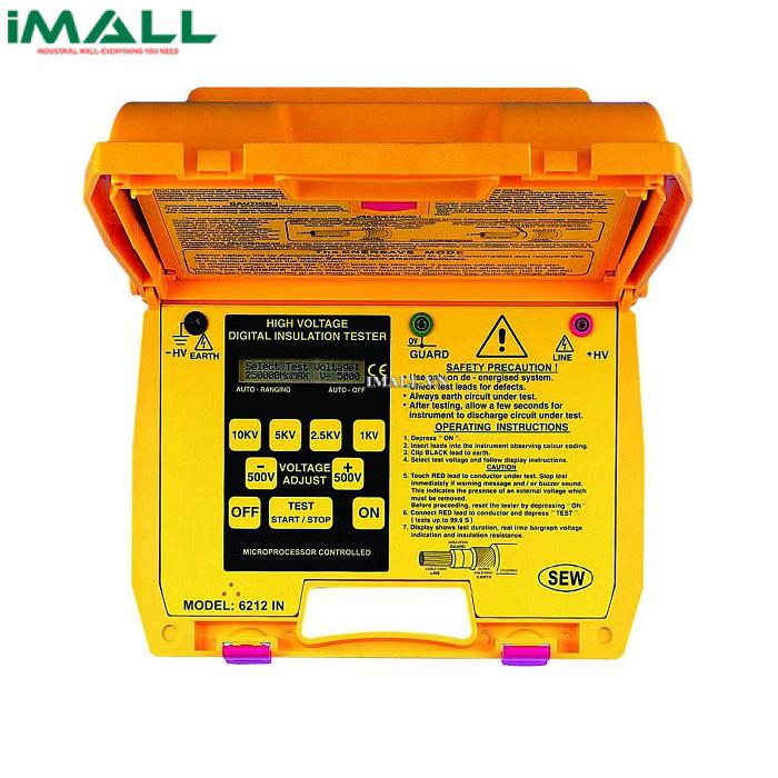 Thiết bị đo điện trở cách điện SEW 6211A IN (10KV, 0-500GΩ)